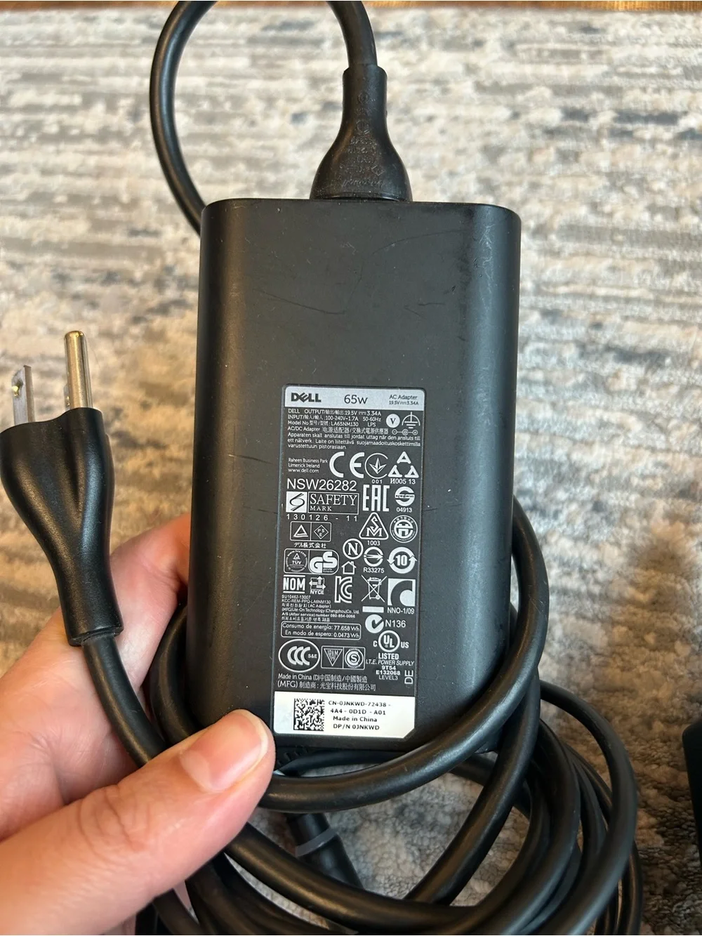 Dell Laptop chargers bundle 65W 90W